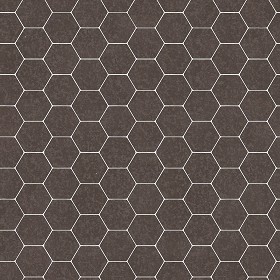 Textures   -   ARCHITECTURE   -   TILES INTERIOR   -   Marble tiles   -  Brown - hexagonal brown marble tile texture seamless 21412