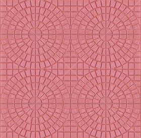 Textures   -   ARCHITECTURE   -   PAVING OUTDOOR   -   Concrete   -  Blocks mixed - concrete paving outdoor texture seamless 21333