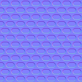 Textures   -   MATERIALS   -   METALS   -   Perforated  - Turquoise panited perforate metal texture seamless 10546 - Normal
