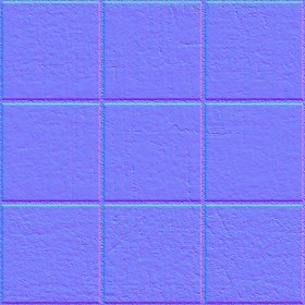 Textures   -   ARCHITECTURE   -   PAVING OUTDOOR   -   Concrete   -   Blocks regular  - Paving outdoor concrete regular block texture seamless 05701 - Normal