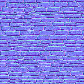 Textures   -   ARCHITECTURE   -   STONES WALLS   -   Stone blocks  - Wall stone with regular blocks texture seamless 08368 - Normal