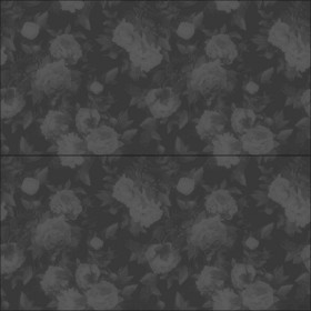 Textures   -   ARCHITECTURE   -   TILES INTERIOR   -   Ornate tiles   -   Floral tiles  - floral pattern tile pbr texture seamless 22206 - Displacement