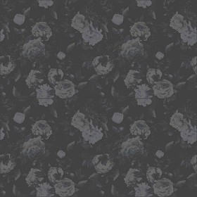 Textures   -   ARCHITECTURE   -   TILES INTERIOR   -   Ornate tiles   -   Floral tiles  - floral pattern tile pbr texture seamless 22206 - Specular