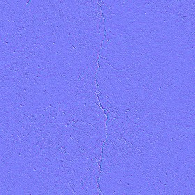 Textures   -   ARCHITECTURE   -   CONCRETE   -   Bare   -   Damaged walls  - Concrete bare cracked wall PBR texture seamless 22047 - Normal
