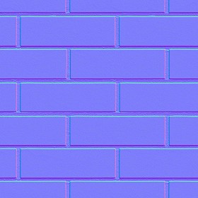 Textures   -   ARCHITECTURE   -   BRICKS   -   Facing Bricks   -   Smooth  - Facing smooth bricks texture seamless 00327 - Normal