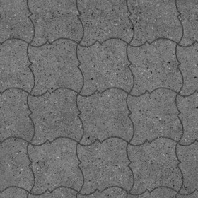 Textures   -   ARCHITECTURE   -   PAVING OUTDOOR   -   Pavers stone   -   Blocks mixed  - Pavers stone mixed size texture seamless 06164 - Displacement