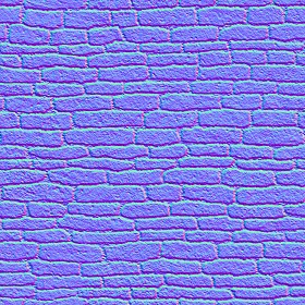 Textures   -   ARCHITECTURE   -   STONES WALLS   -   Stone blocks  - Wall stone with regular blocks texture seamless 08370 - Normal