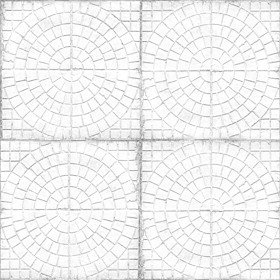 Textures   -   ARCHITECTURE   -   PAVING OUTDOOR   -   Concrete   -   Blocks mixed  - concrete paving PBR texture seamless 21820 - Ambient occlusion