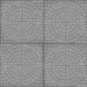Textures   -   ARCHITECTURE   -   PAVING OUTDOOR   -   Concrete   -   Blocks mixed  - concrete paving PBR texture seamless 21820 - Displacement