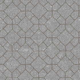 Textures   -   ARCHITECTURE   -   PAVING OUTDOOR   -   Concrete   -  Blocks mixed - Paving concrete mixed size texture seamless 05569