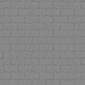 Textures   -   ARCHITECTURE   -   PAVING OUTDOOR   -   Concrete   -   Blocks regular  - Paving outdoor concrete regular block texture seamless 05633 - Displacement