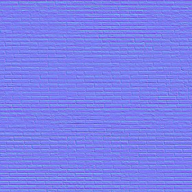 Textures   -   ARCHITECTURE   -   BRICKS   -   Facing Bricks   -   Rustic  - Rustic bricks texture seamless 00181 - Normal