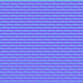Textures   -   ARCHITECTURE   -   BRICKS   -   Facing Bricks   -   Smooth  - Facing smooth bricks texture seamless 00329 - Normal