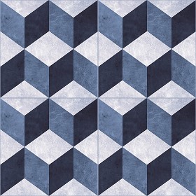 Textures   -   ARCHITECTURE   -   TILES INTERIOR   -   Cement - Encaustic   -  Cement - Illusion cement concrete tile texture seamless 13394