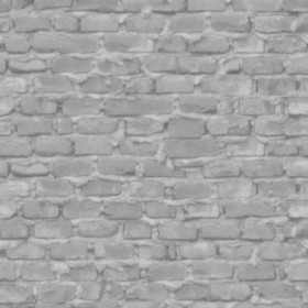 Textures   -   ARCHITECTURE   -   BRICKS   -   Old bricks  - Old bricks texture seamless 00414 - Displacement