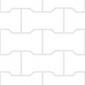 Textures   -   ARCHITECTURE   -   PAVING OUTDOOR   -   Concrete   -   Blocks regular  - Paving outdoor concrete regular block texture seamless 05705 - Ambient occlusion