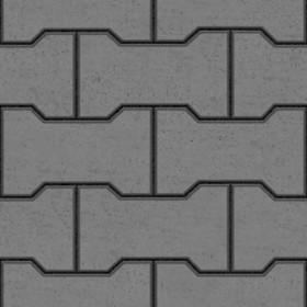 Textures   -   ARCHITECTURE   -   PAVING OUTDOOR   -   Concrete   -   Blocks regular  - Paving outdoor concrete regular block texture seamless 05705 - Displacement