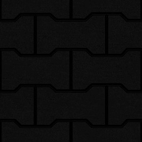 Textures   -   ARCHITECTURE   -   PAVING OUTDOOR   -   Concrete   -   Blocks regular  - Paving outdoor concrete regular block texture seamless 05705 - Specular