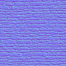 Textures   -   ARCHITECTURE   -   STONES WALLS   -   Stone blocks  - Wall stone with regular blocks texture seamless 08372 - Normal