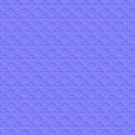 Textures   -   MATERIALS   -   METALS   -   Perforated  - Aluminium perforated metal texture seamless 10552 - Normal