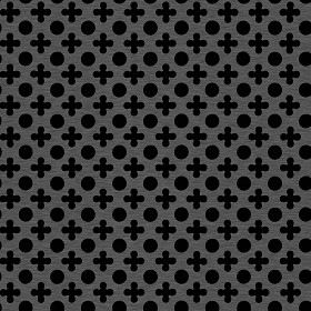 Textures   -   MATERIALS   -   METALS   -   Perforated  - Aluminium perforated metal texture seamless 10552 - Specular