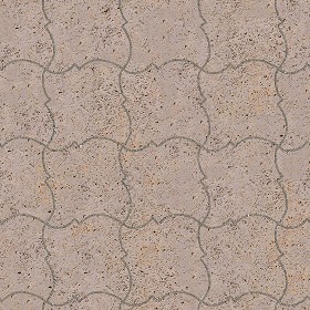 Textures   -   ARCHITECTURE   -   PAVING OUTDOOR   -   Pavers stone   -  Blocks mixed - Pavers stone mixed size texture seamless 06167