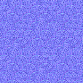 Textures   -   ARCHITECTURE   -   ROADS   -   Paving streets   -   Cobblestone  - Street paving cobblestone texture seamless 07413 - Normal