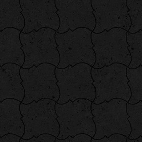 Textures   -   ARCHITECTURE   -   PAVING OUTDOOR   -   Pavers stone   -   Blocks mixed  - Pavers stone mixed size texture seamless 06168 - Specular