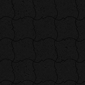 Textures   -   ARCHITECTURE   -   PAVING OUTDOOR   -   Pavers stone   -   Blocks mixed  - Pavers stone mixed size texture seamless 06169 - Specular