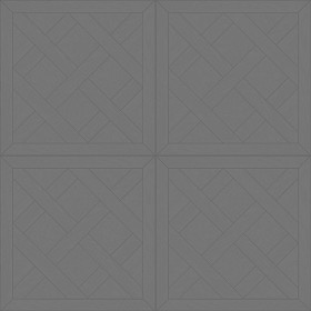 Textures   -   ARCHITECTURE   -   WOOD FLOORS   -   Geometric pattern  - Parquet geometric pattern texture seamless 04805 - Displacement