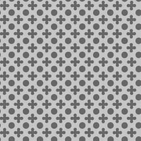 Textures   -   MATERIALS   -   METALS   -   Perforated  - Chrome perforated metal texture seamless 10556 - Specular