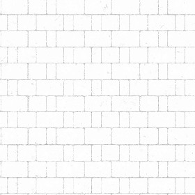 Textures   -   ARCHITECTURE   -   STONES WALLS   -   Stone blocks  - Wall stone with regular blocks texture seamless 08376 - Ambient occlusion