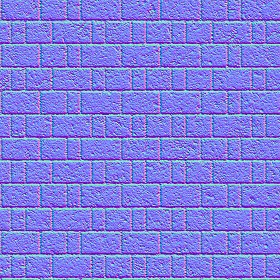 Textures   -   ARCHITECTURE   -   STONES WALLS   -   Stone blocks  - Wall stone with regular blocks texture seamless 08376 - Normal