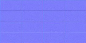 Textures   -   ARCHITECTURE   -   CONCRETE   -   Plates   -   Clean  - Concrete clean plates wall texture seamless 01708 - Normal