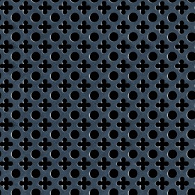 Textures   -   MATERIALS   -   METALS   -   Perforated  - Light blue perforated metal texture seamless 10557 - Specular