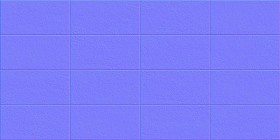 Textures   -   ARCHITECTURE   -   CONCRETE   -   Plates   -   Clean  - Concrete clean plates wall texture seamless 01709 - Normal