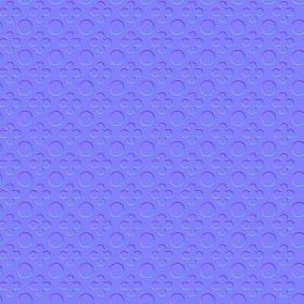 Textures   -   MATERIALS   -   METALS   -   Perforated  - Yellow perforated metal texture seamless 10558 - Normal