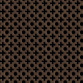 Textures   -   MATERIALS   -   METALS   -   Perforated  - Orange perforated metal texture seamless 10559 - Specular
