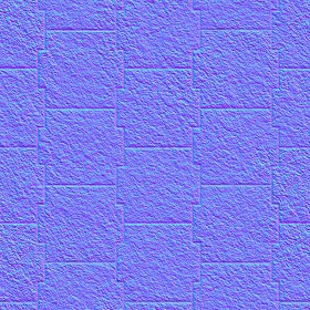 Textures   -   ARCHITECTURE   -   PAVING OUTDOOR   -   Pavers stone   -   Blocks mixed  - Pavers stone mixed size texture seamless 06174 - Normal