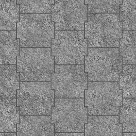 Textures   -   ARCHITECTURE   -   PAVING OUTDOOR   -   Pavers stone   -  Blocks mixed - Pavers stone mixed size texture seamless 06174