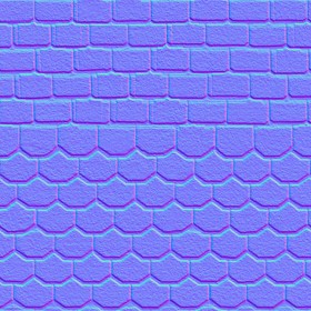 Textures   -   ARCHITECTURE   -   ROOFINGS   -   Asphalt roofs  - Asphalt roofing texture seamless 03258 - Normal