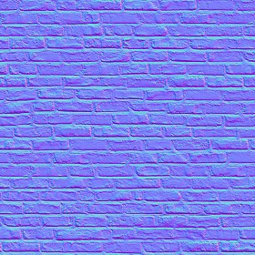 Textures   -   ARCHITECTURE   -   BRICKS   -   Dirty Bricks  - Dirty bricks texture seamless 00151 - Normal