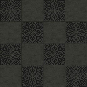 Textures   -   ARCHITECTURE   -   TILES INTERIOR   -   Marble tiles   -   Travertine  - Travertine floor tile texture seamless 14668 - Specular