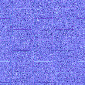 Textures   -   ARCHITECTURE   -   PAVING OUTDOOR   -   Pavers stone   -   Blocks mixed  - Pavers stone mixed size texture seamless 06177 - Normal