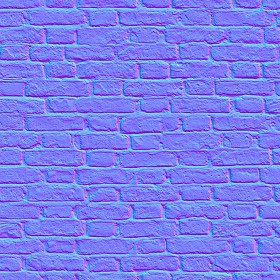 Textures   -   ARCHITECTURE   -   BRICKS   -   Old bricks  - Old bricks texture seamless 00425 - Normal