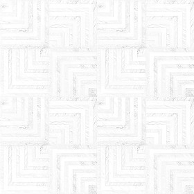 Textures   -   ARCHITECTURE   -   TILES INTERIOR   -   Marble tiles   -   White  - White and brown marble tile optical effect texture seamless 20878 - Ambient occlusion