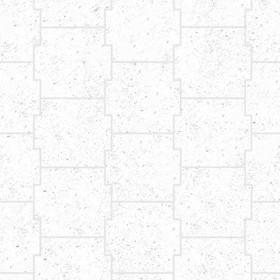 Textures   -   ARCHITECTURE   -   PAVING OUTDOOR   -   Pavers stone   -   Blocks mixed  - Pavers stone mixed size texture seamless 06180 - Ambient occlusion