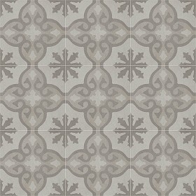 Textures   -   ARCHITECTURE   -   TILES INTERIOR   -   Cement - Encaustic   -  Cement - Cement concrete tile texture seamless 20874