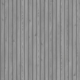 Textures   -   ARCHITECTURE   -   WOOD   -  Wood panels - Grey wooden slats pbr texture seamless 22227