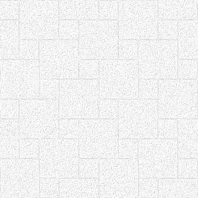 Textures   -   ARCHITECTURE   -   PAVING OUTDOOR   -   Concrete   -   Blocks regular  - Paving outdoor concrete regular block texture seamless 05720 - Ambient occlusion